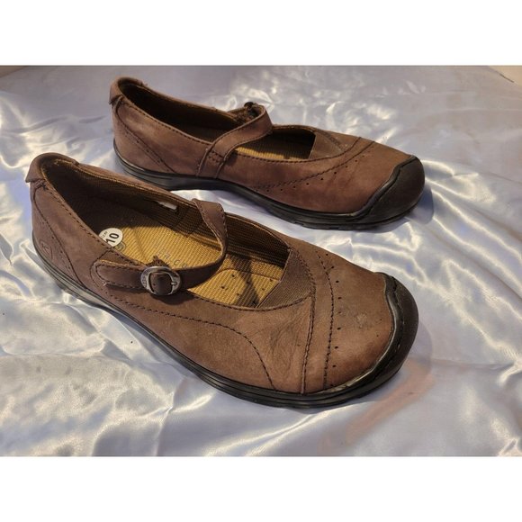 Keen Brown Snapper Nubuck Sterling City Mary Jane - Picture 3 of 6